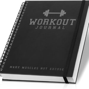 The Ultimate Fitness Journal for Tracking and Crushing Your Gym Goals - Detailed Workout Planner & Log Book For Men and Women - Great Gym Accessories With Calendar, Nutrition & Progress Tracker