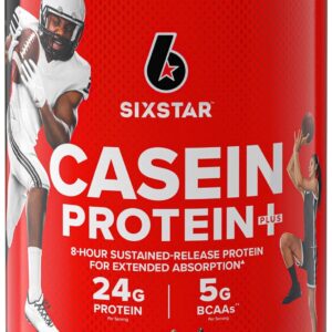 Six Star Elite Series 100% Whey Protein Plus, Vanilla Cream Whey Protein Powder (Pack of 1), 1.8 lbs, 18 Servings